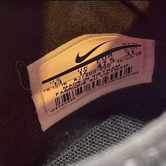 ❤️ Men Size 13 - Nike Air Max 270 Bowfin Red Teal - Picture 6 of 7